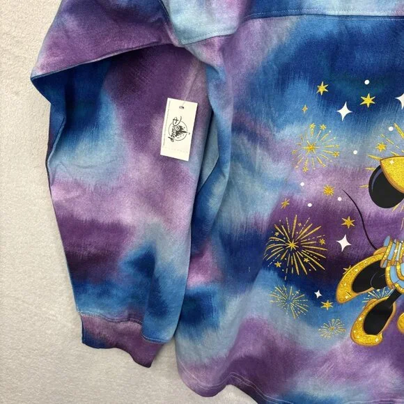 NWT Disney 50 Spirit Jersey Tie Dye Shirt Womens XXL Walt Disney Mickey Minnie - Picture 8 of 15